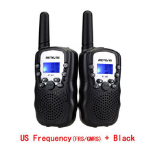 Load image into Gallery viewer, RETEVIS RT388 Walkie Talkie Children 2pcs Comunicador Children&#39;s radio Distance 100-800M Walkie-talkies Birthday New Year Gift