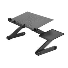 Load image into Gallery viewer, Adjustable Aluminum Laptop Desk Ergonomic Computer Desk Portable TV Bed Lapdesk Tray PC Table Stand Notebook Table Desk Stand