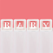 Load image into Gallery viewer, Baby 1st Birthday Decorations First Birthday Balloon Boxes with ONE Letter for baby shower Boy Girl 1 Year Old Birthday Backdrop