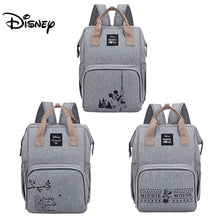 Load image into Gallery viewer, Disney Minnie Mickey Diaper Bag Backpack for Mummy Maternity Bag for Stroller Bag Large Capacity Baby Nappy Bag Organizer New