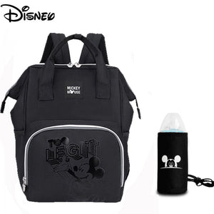 Disney Minnie Mickey Diaper Bag Backpack for Mummy Maternity Bag for Stroller Bag Large Capacity Baby Nappy Bag Organizer New