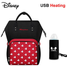 Load image into Gallery viewer, Disney Minnie Mickey Diaper Bag Backpack for Mummy Maternity Bag for Stroller Bag Large Capacity Baby Nappy Bag Organizer New