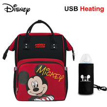 Load image into Gallery viewer, Disney Minnie Mickey Diaper Bag Backpack for Mummy Maternity Bag for Stroller Bag Large Capacity Baby Nappy Bag Organizer New