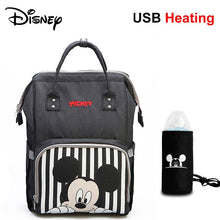 Load image into Gallery viewer, Disney Minnie Mickey Diaper Bag Backpack for Mummy Maternity Bag for Stroller Bag Large Capacity Baby Nappy Bag Organizer New