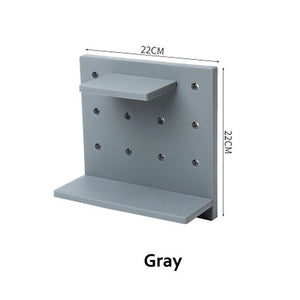 4 Piece Fashionable Metope Adornment receives Shelf apply to Sitting room Bedroom Washroom Cosmetics Receives Kitchen Organizer
