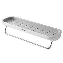 Load image into Gallery viewer, Bathroom Shelf Wall Mounted Shampoo Shower Shelves Holder Kitchen Washroom Storage Rack Organizer Towel Bar Bath Accessories