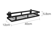 Load image into Gallery viewer, Stainless Steel Kitchen Storage Rack Wall Mounted Knife Holder Sauce Organizer Spice Storage Washroom Holders Racks