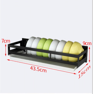Stainless Steel Kitchen Storage Rack Wall Mounted Knife Holder Sauce Organizer Spice Storage Washroom Holders Racks
