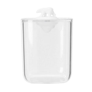 Clear Acrylic Storage Box Cotton Pad Swab Cosmetic Animal Case for Washroom Makeup Cotton Pad Organizer Jewelry Holder Candy