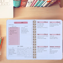 Load image into Gallery viewer, Trees 2021 A5 Daily Weekly Planner Agenda Notebook Weely Goals Habit Schedules Stationery Office School Supplies