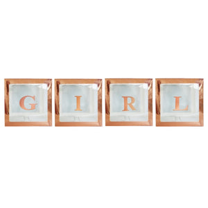 Baby 1st Birthday Decorations First Birthday Balloon Boxes with ONE Letter for baby shower Boy Girl 1 Year Old Birthday Backdrop
