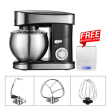 Load image into Gallery viewer, Zhoutu 5.5L Planetary Mixer,electric Stainless Steel Mixer with bowl，chopper juicer Cream Cake Bread  Kitchen  Food Mixer 1500W