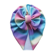 Load image into Gallery viewer, Knot Bow Baby Headbands Toddler Headwraps Baby Flower Turban Hats Babes Caps Elastic Hair Accessories 2021 New