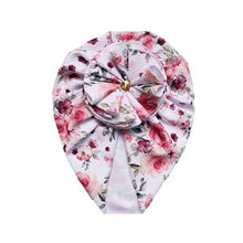Load image into Gallery viewer, Knot Bow Baby Headbands Toddler Headwraps Baby Flower Turban Hats Babes Caps Elastic Hair Accessories 2021 New