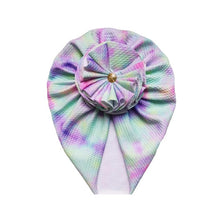 Load image into Gallery viewer, Knot Bow Baby Headbands Toddler Headwraps Baby Flower Turban Hats Babes Caps Elastic Hair Accessories 2021 New