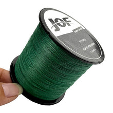 Load image into Gallery viewer, JOF 500M 300M 100M Multicolour PE Braided Wire 8/4 Strands Multifilament Japanese Fishing Line