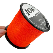Load image into Gallery viewer, JOF 500M 300M 100M Multicolour PE Braided Wire 8/4 Strands Multifilament Japanese Fishing Line