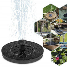 Load image into Gallery viewer, New Solar Power Water Fountain Pump Solar Fontein Bird Fountain Water Floating Fountain Pond Garden Patio Decor Lawn Decoration