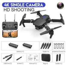 Load image into Gallery viewer, XKJ 2021 New E88 Pro Drone With Wide Angle HD 4K 1080P Dual Camera Height Hold Wifi RC Foldable Quadcopter Dron Gift Toy