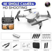 Load image into Gallery viewer, XKJ 2021 New E88 Pro Drone With Wide Angle HD 4K 1080P Dual Camera Height Hold Wifi RC Foldable Quadcopter Dron Gift Toy