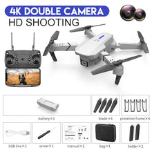 Load image into Gallery viewer, XKJ 2021 New E88 Pro Drone With Wide Angle HD 4K 1080P Dual Camera Height Hold Wifi RC Foldable Quadcopter Dron Gift Toy