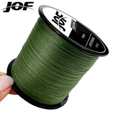 Load image into Gallery viewer, JOF 500M 300M 100M Multicolour PE Braided Wire 8/4 Strands Multifilament Japanese Fishing Line