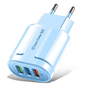 usb fast charger quick charge 3.0 4.0 universal wall mobile phone tablet chargers for iphone 11 samsung huawei charging charger