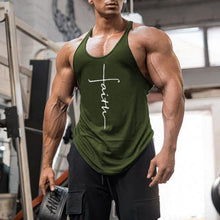 Load image into Gallery viewer, Gym Tank Top Men Fitness Clothing Mens Bodybuilding Tank Tops Summer Gym Clothing for Male Sleeveless Vest Shirts Plus Size