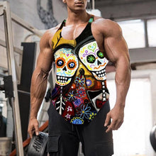 Load image into Gallery viewer, Gym Tank Top Men Fitness Clothing Mens Bodybuilding Tank Tops Summer Gym Clothing for Male Sleeveless Vest Shirts Plus Size