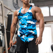 Load image into Gallery viewer, Gym Tank Top Men Fitness Clothing Mens Bodybuilding Tank Tops Summer Gym Clothing for Male Sleeveless Vest Shirts Plus Size