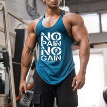 Load image into Gallery viewer, Gym Tank Top Men Fitness Clothing Mens Bodybuilding Tank Tops Summer Gym Clothing for Male Sleeveless Vest Shirts Plus Size