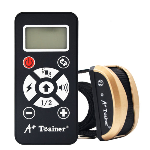 New 2 in 1 dog training collars vibration electric shock sound Automatic anti bark collar  IP7 waterproof remote for pet dogs